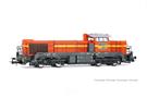 Jouef H0 (DC) Millet Rail Diesellok DE 18, orange/grau, Ep. VI