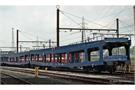 Jouef H0 SNCB Autotransportwagen-Set DD DEV 66, blau, Ep. IV-V, 2-tlg.