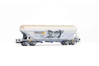 Jouef H0 SNCF Getreidesilowagen, Millet - Graffiti, Ep. V