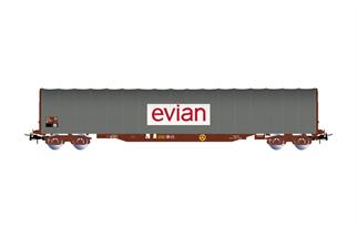 Jouef H0 SNCF Schiebeplanenwagen Rils, Evian, Ep. IV-V