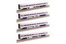 Kato N Amtrak Reisezugwagen-Set Amfleet I, Phase III, 4-tlg.