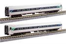 Kato N Amtrak Reisezugwagen-Set Amfleet II, Phase VII, 2-tlg.