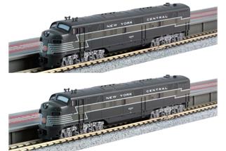 Kato N NYC Diesellok-Set EMD E7A, 20th Century Limited, 2-tlg. [106-0440]