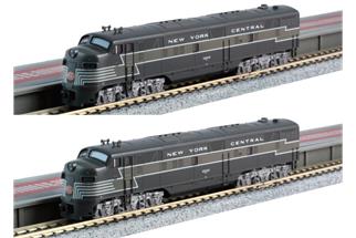 Kato N NYC Diesellok-Set EMD E7A, 20th Century Limited, 2-tlg. [106-0440]