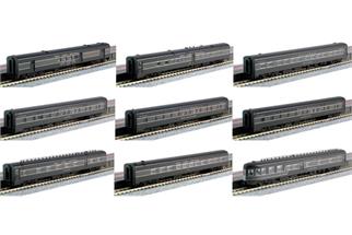 Kato N NYC Personenwagen-Set 20th Century Limited, 9-tlg.