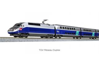 Kato N SNCF Elektrotriebzug TGV Réseau Duplex, Ep. V-VI, 10-tlg.