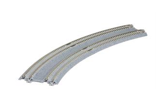 Kato N Unitrack WR414/381PCA Übergangsbogen-Paar R414/381 22.5°, 2-gleisig