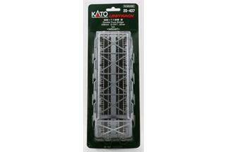 Kato N Unitrack WS248T Kastenbrücke silber 248 mm, 2-gleisig {77213}