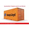 Kiss 1 20'-Container Hapag-Lloyd, braun