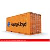 Kiss 1 20'-Container Hapag-Lloyd, orange