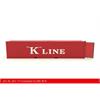 Kiss 1 40'-Container K Line, rot