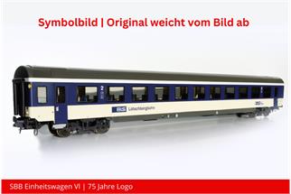 Kiss 1 BLS Personenwagen EW IV A, 75 Jahre BLS, verkürzt