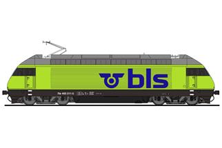 Kiss 1 (Sound) BLS Elektrolok Re 465 011-5, Refit