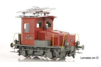 Lematec H0 (DC Digital) SBB Rangiertraktor Te II 221, braun, Ep. III-V