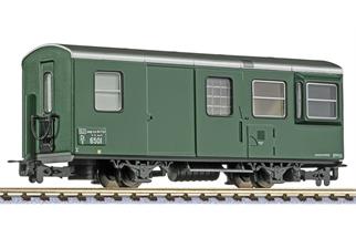 Liliput H0e ÖBB Dienstwagen D/s 6501, grün, Ep. III-IV