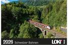 LOKI Kalender Schweizer Bahnen 2026