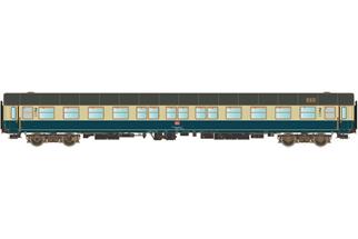 LS Models H0 (AC) DB AG Liegewagen Bctm 257, DB NachtZug, ozeanblau/elfenbein, Ep. V