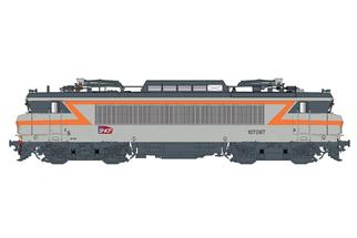 LS Models H0 (AC Digital) SNCF Elektrolok BB 107267, betongrau/orange, Ep. VI