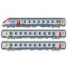 LS Models H0 (AC) SNCF Wagenset , TER Bourgogne, sigle carmillon, 3-tlg.