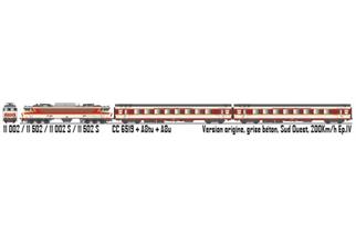 LS Models H0 (AC Sound) SNCF Etendard-Set mit CC6519, A8tu und A8u