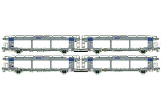 LS Models H0 BLG Logistics Autotransportwagen-Set Laaers, Ep. VI, 2-tlg.