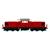 LS Models H0 (DC) SBB Bm 6/6 18500 feuerrot, schwarzes Untergestell, ohne Logo