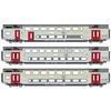 LS Models H0 (DC) SNCB Doppelstockwagen-Set M6 ADB/B/A, Ep. Vb, 3-tlg.
