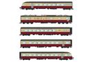 LS Models H0 (DC Sound) SBB Elektrotriebzug RAe TEE II 1051, rot/creme, Ep. IIIb, 5-tlg.