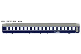 LS Models H0 ÖBB WLAmz TEN blau, silbernes Dach, mit TEN-Logo