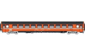 LS Models H0 SBB Reisezugwagen UIC-Z1 Bpm, orange C1, 2. Klasse, Ep. V