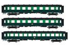 LS Models H0 SNCB Reisezugwagen-Set I2 AB/AB/C, Ep. IIIa, 3-tlg.