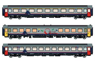 LS Models H0 SNCB Wagenset Memling 16/I10, 3-tlg.