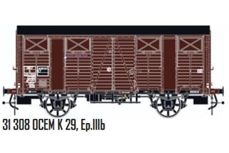 LS Models H0 SNCF gedeckter Güterwagen OCEM K 29, Ep.IIIb