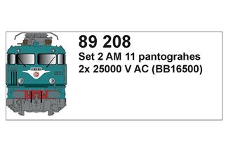 LS Models H0 Stromabnehmer AM 11, zu BB 16500 (Inhalt: 2 Stk.)