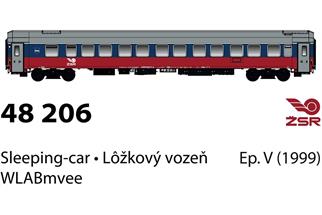 LS Models H0 ZSR Schlafwagen WLABmvee, Ep. V