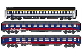 LS Models N BTE Nachtzugwagen-Set AB 30/Bvcmz 248.5/Bvcmbz 248.1, Ep. VI, 3-tlg.