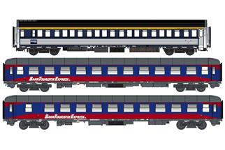 LS Models N BTE Nachtzugwagen-Set AB 30/Bvcmz 248.5/Bvcmbz 248.1, Ep. VI, 3-tlg.