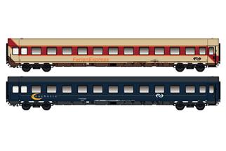 LS Models N NS Liegewagen-Set Bcvmh, ex. TUI, Ep. IV-V, 2-tlg.