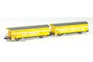 Mabar N SBB Postwagen-Set Z2 261/284, Post, gelb, 2-tlg.