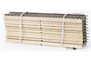 Märklin 5106 H0 Metallgleis, gerade 180 mm, 10 Stk. (OCC)