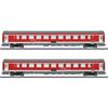 Märklin H0 (AC) DB AG Reisezugwagen-Set 2 München-Nürnberg-Express, Ep. VI, 2-tlg.