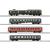 Märklin H0 (AC) DB Reisezug-Wagenset 1 D 74 Hamburg-Altona - Basel SBB, Ep. III, 4-tlg.