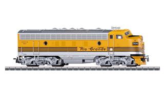 Märklin H0 (AC Digital) D&RGW Diesellok EMD F7 #5641, Ep. III (MHI)