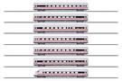 Märklin H0 (AC Digital) DB AG Reisezugwagen-Set ex. Metropolitan, Ep. VI, 7-tlg.