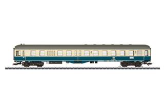 Märklin H0 (AC Digital) DB Reisezug-Steuerwagen BDylf 457, 2. Klasse, blau/beige, Ep. IV