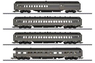 Märklin H0 (AC Digital) UP Personenwagen-Set Heavyweight, Greyhound, Ep. III, 4-tlg. (MHI)