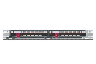 Märklin H0 (AC) SNCF TGV-Ergänzungsset 1 Euroduplex, inOui, Ep. VI, 2-tlg.