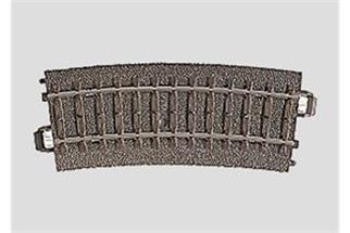 Märklin H0 C-Gleis gebogen Radius 360 mm, 15°