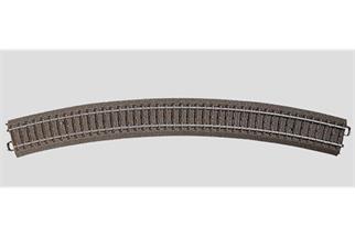 Märklin H0 C-Gleis gebogen Radius 643,6 mm, 30°