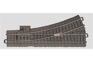 Märklin H0 C-Gleis Weiche links Radius 437,5 mm, 24,3°